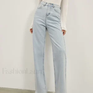 Denim Straight Graceful Leg Jeans