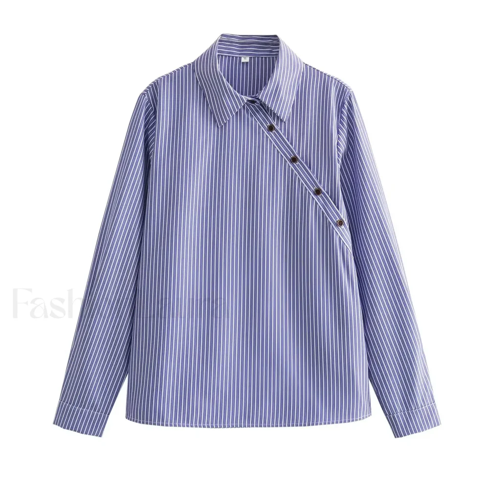 sexy-lapel-oblique-open-off-shoulder-striped-loose-blouse-blue-s-516